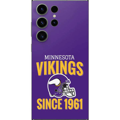 NFL Minnesota Vikings Helmet Galaxy S25 Ultra Skin